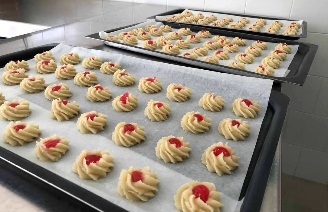 Dolci ricci tradizionali alle mandorle